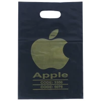 نایلون دسته دار طرح Apple سایز 35*25 سانتی متر بسته 1 کیلویی