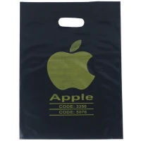 نایلون دسته دار طرح APPLE سایز 40*30 سانتی متر بسته 1 کیلویی