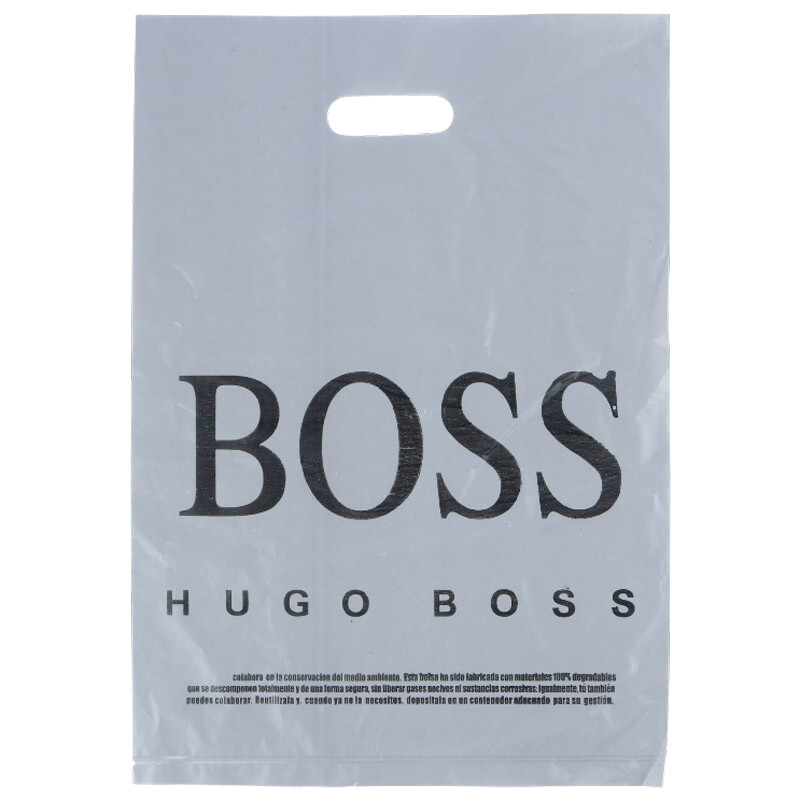 نایلون دسته دار طرح BOSS سایز 32*45 سانتی متر بسته 1 کیلویی