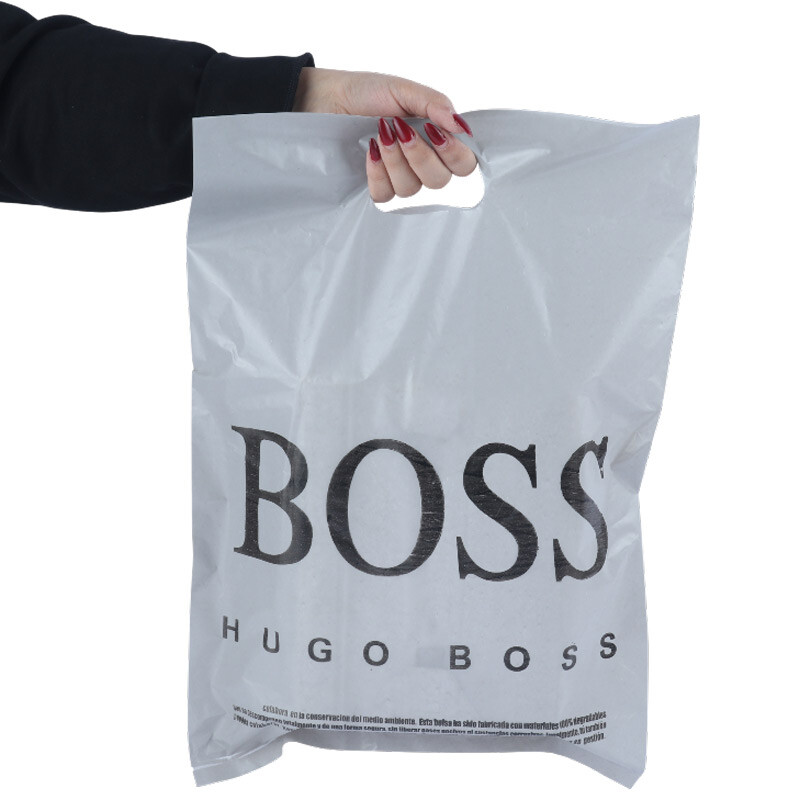نایلون دسته دار طرح BOSS سایز 32*45 سانتی متر بسته 1 کیلویی