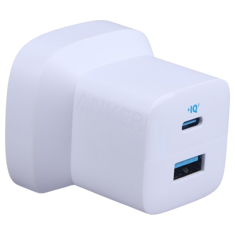 شارژر دیواری 33 وات انکر B2331 PD 5A + کابل تبدیل آیفونی