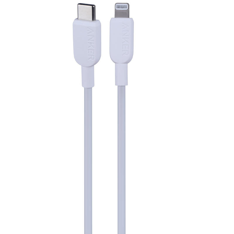 شارژر دیواری 33 وات انکر B2331 PD 5A + کابل تبدیل آیفونی