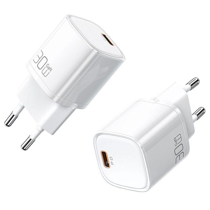 شارژر دیواری 30 وات مک دودو CH-008 GaN PD 3A