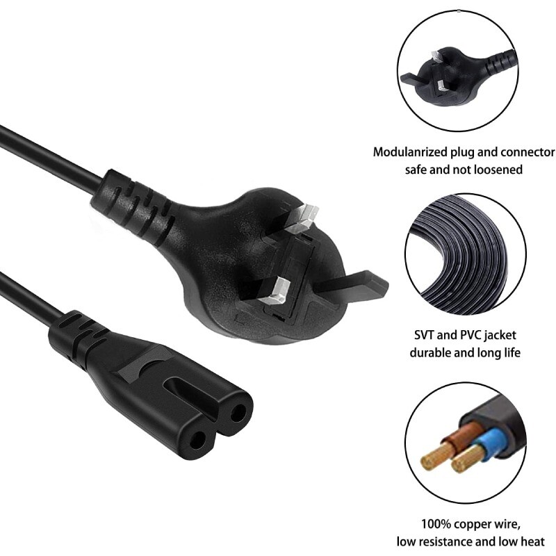 کابل برق کنسول بازی PS4 / PS5 طول 1.5 متر