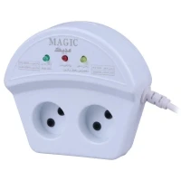 محافظ برق یخچال و فریزر 2 خانه مجیک با کابل 1.5 متری