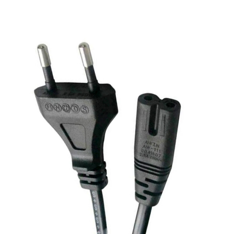 کابل برق دوپین Giga Flex 2Pin 1.5m بسته 40 عددی