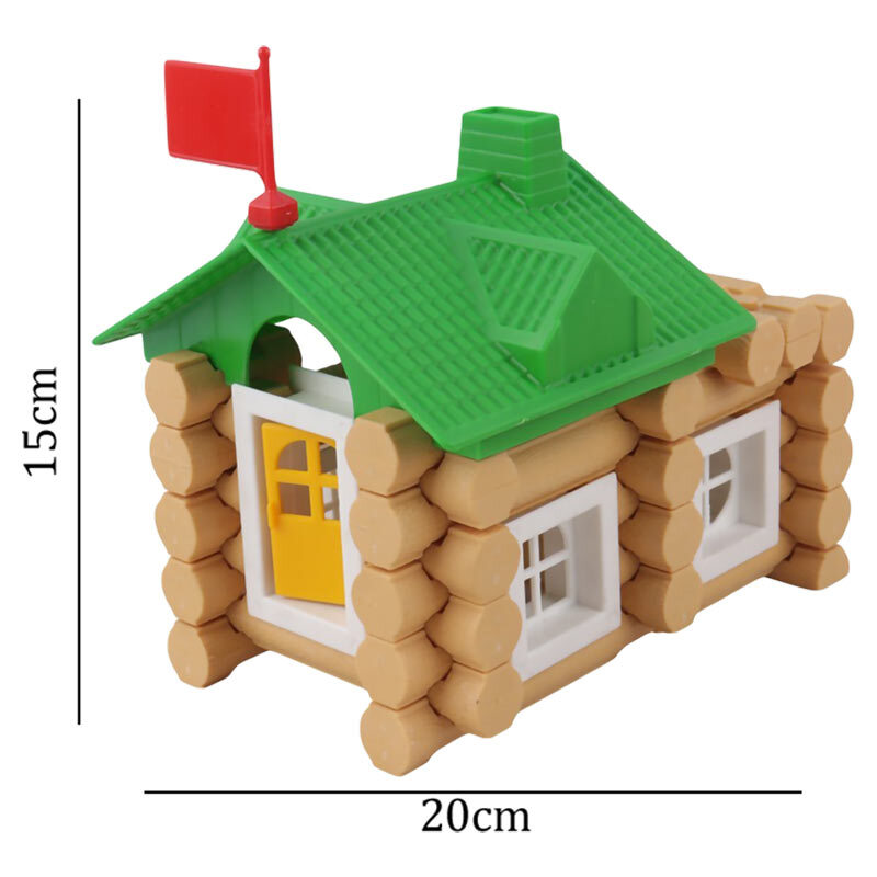 لگو کلبه جنگلی 92 تکه تک توی TC-1033 کد 601436