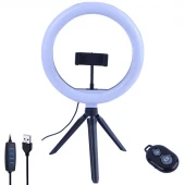 رینگ لایت پایه دار 10 اینچ QX-260 کد 1