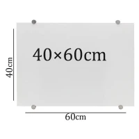 تخته وایت برد شیشه ای ایران برد سایز 60*40 سانتی متر