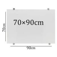 تخته وایت برد شیشه ای ایران برد سایز 90*70 سانتی متر