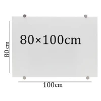 تخته وایت برد شیشه ای ایران برد سایز 100*80 سانتی متر