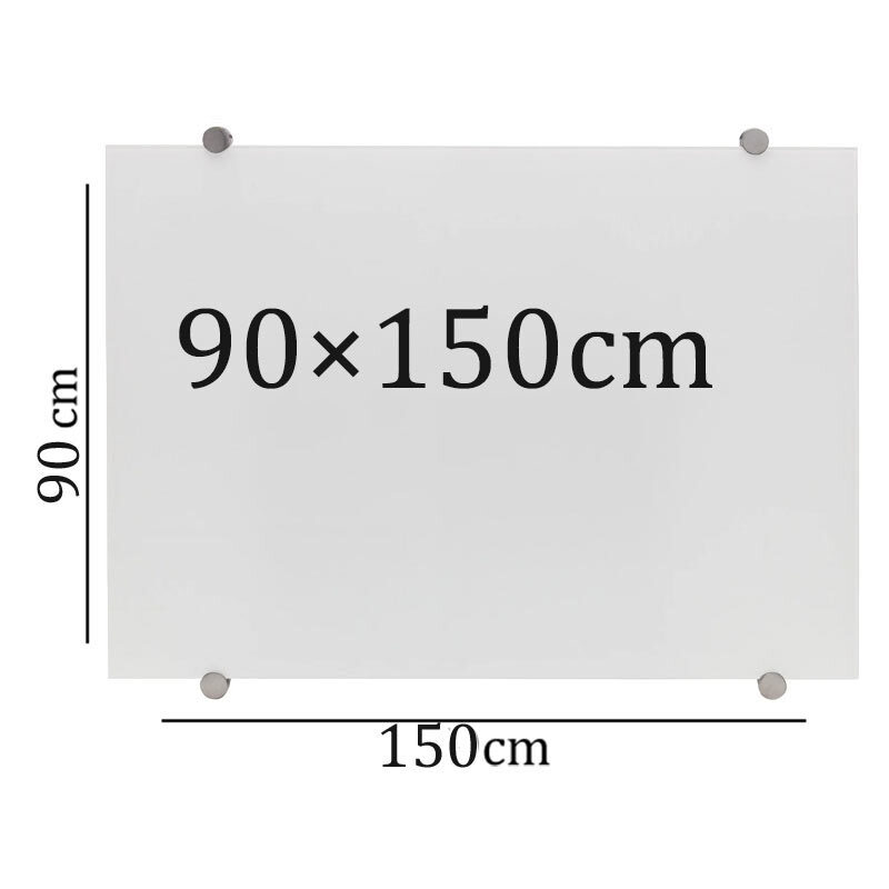 تخته وایت برد شیشه ای ایران برد سایز 150*90 سانتی متر