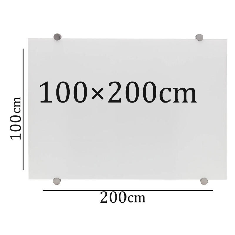 تخته وایت برد شیشه ای ایران برد سایز 200*100 سانتی متر