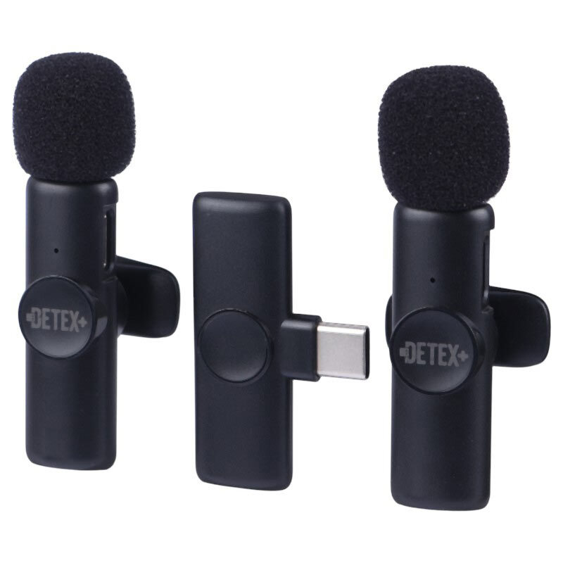 میکروفون یقه ای بی سیم Detex+ DMW34-MIC