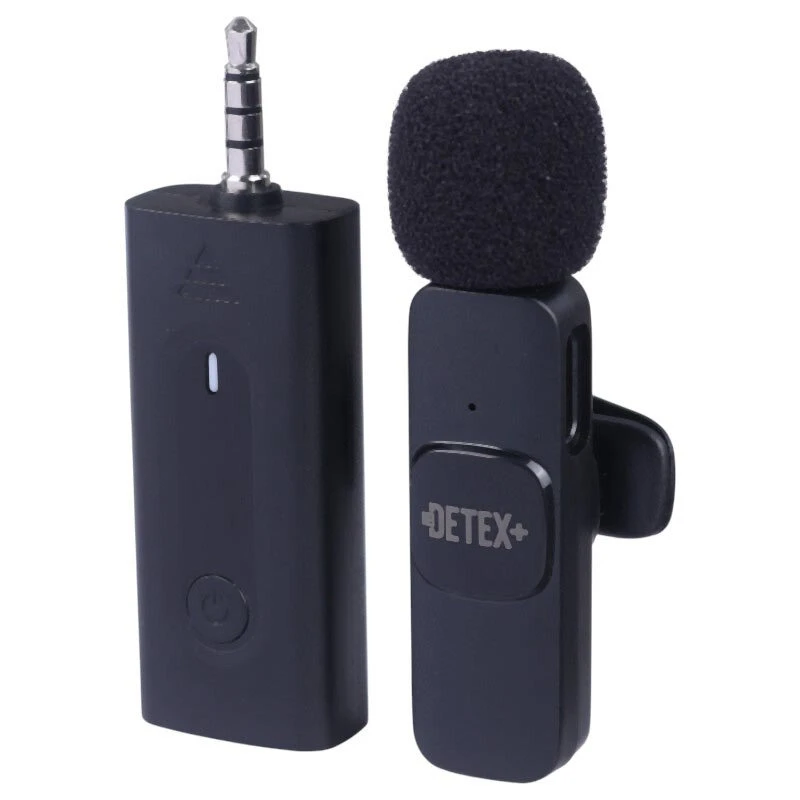 میکروفون یقه ای بی سیم Detex+ DMW33-AUX
