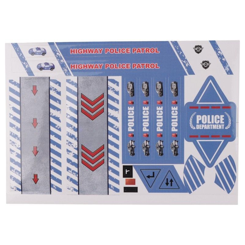 اسباب بازی پارکینگ طبقاتی پلیس هاما تویز Swat HT01-C کد 201649