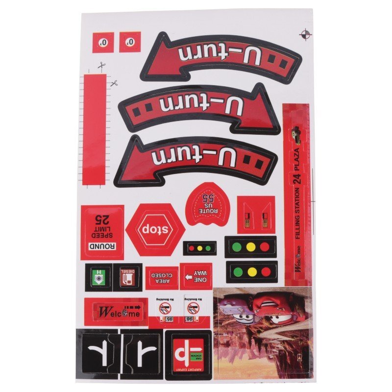 اسباب بازی پارکینگ طبقاتی مک کویین هاما تویز HT01 کد 201310