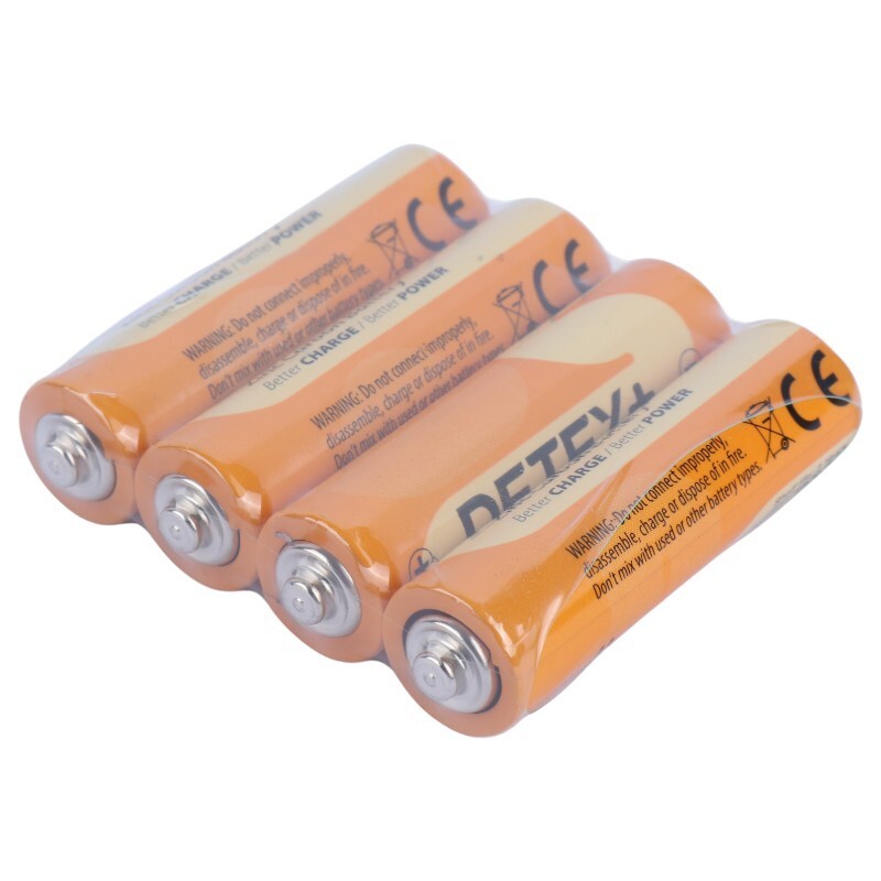 باتری چهارتایی قلمی دیتکس پلاس Zinc Carbon R6P بسته 24 عددی