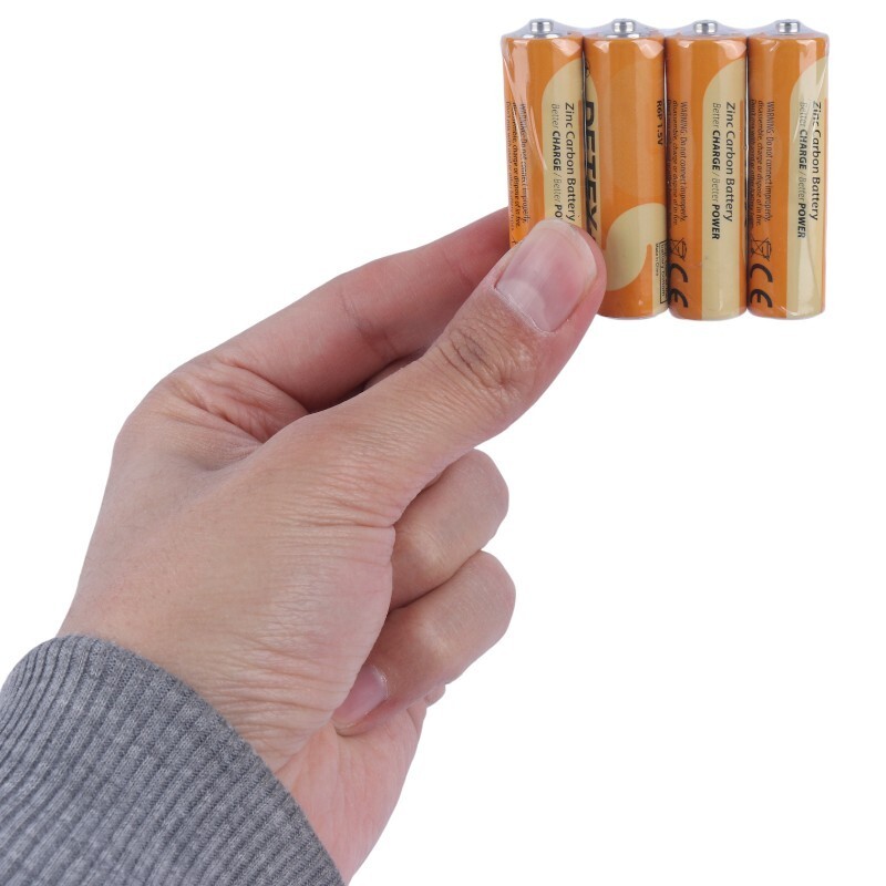 باتری چهارتایی قلمی دیتکس پلاس Zinc Carbon R6P بسته 24 عددی