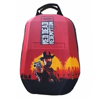 کیف کوله ای کنسول بازی Deadskull PS5 Slim طرح Red Dead Redemption 2 کد 2