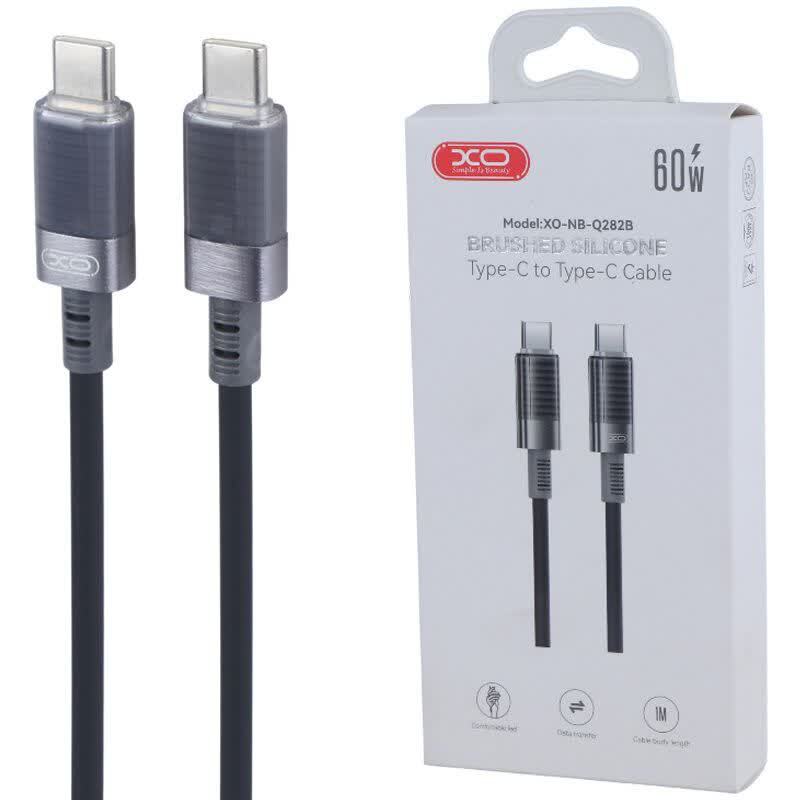 کابل دو سر تایپ سی فست شارژ 60 وات ایکس او XO-NB-Q282B طول 1 متر
