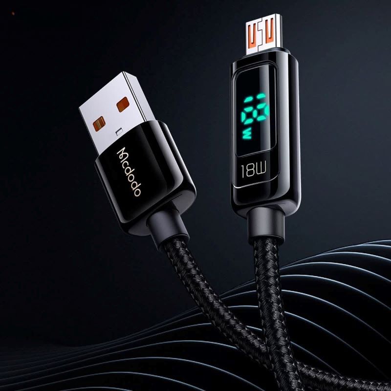 کابل میکرو یو اس بی فست شارژ 3 آمپر مک دودو CA-748 طول 1.2 متر