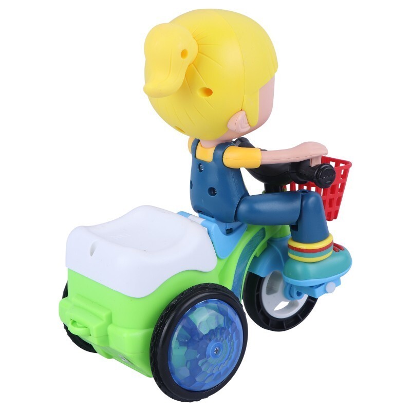 اسباب بازی موتور سه چرخ موزیکال چرخشی وای جی تویز YJ-3024 کد 101157