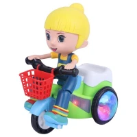 اسباب بازی موتور سه چرخ موزیکال چرخشی وای جی تویز YJ-3024 کد 101157