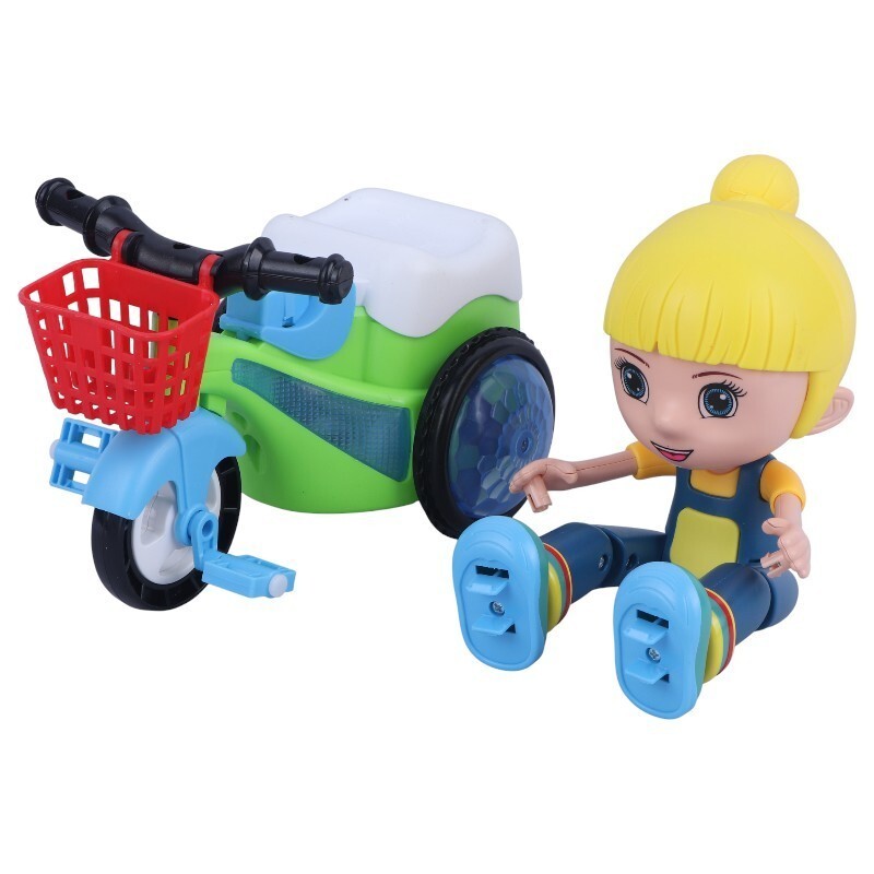 اسباب بازی موتور سه چرخ موزیکال چرخشی وای جی تویز YJ-3024 کد 101157