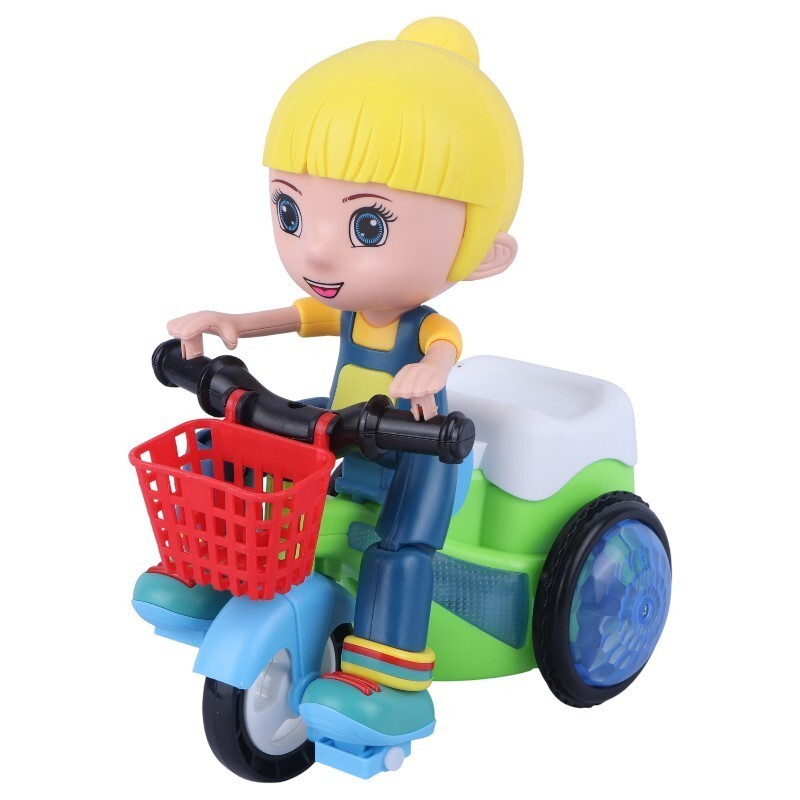 اسباب بازی موتور سه چرخ موزیکال چرخشی وای جی تویز YJ-3024 کد 101157