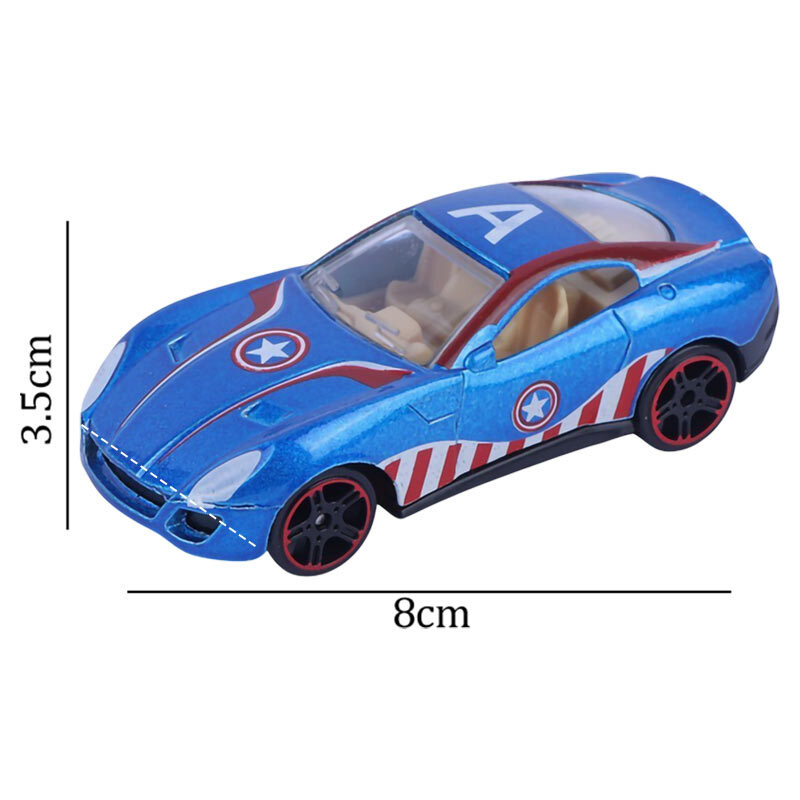 ماشین اسباب بازی فلزی Famous Car Die-Cast کد 101474 بسته 4 عددی