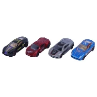 ماشین اسباب بازی فلزی Famous Car Die-Cast کد 101474 بسته 4 عددی