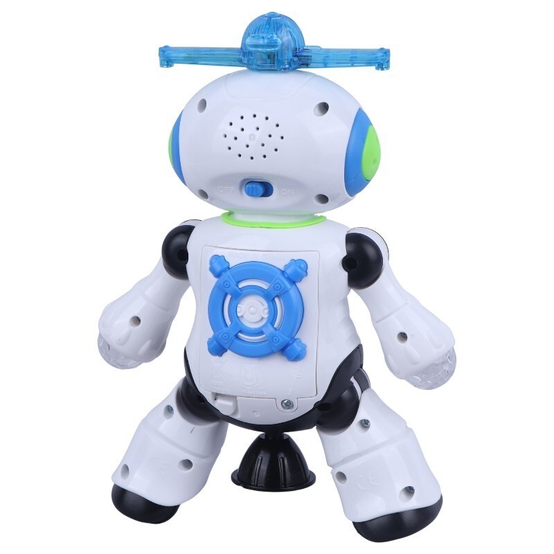 اسباب بازی آدم آهنی موزیکال چرخشی وای جی تویز YJ-3012 کد 101010