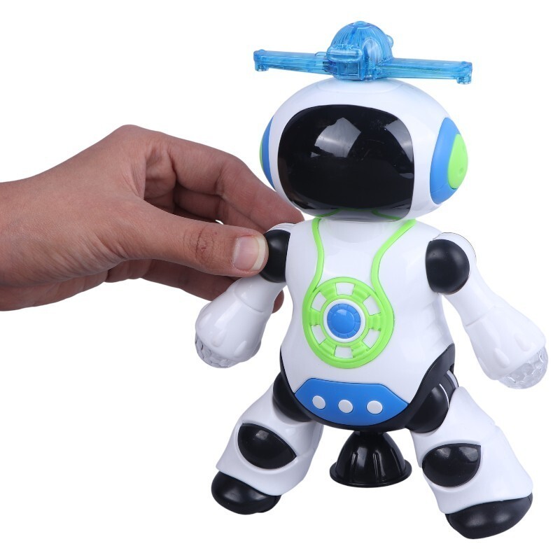 اسباب بازی آدم آهنی موزیکال چرخشی وای جی تویز YJ-3012 کد 101010