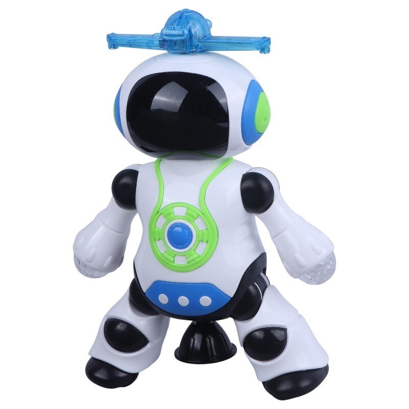 اسباب بازی آدم آهنی موزیکال چرخشی وای جی تویز YJ-3012 کد 101010