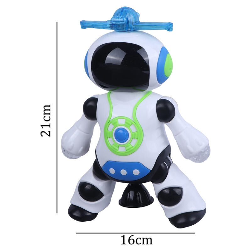 اسباب بازی آدم آهنی موزیکال چرخشی وای جی تویز YJ-3012 کد 101010