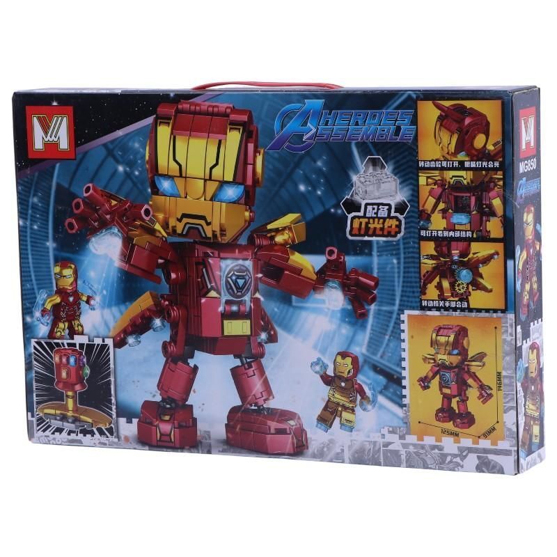 لگو آیرون من 451 تکه Heroes Assemble MG850 کد 101716