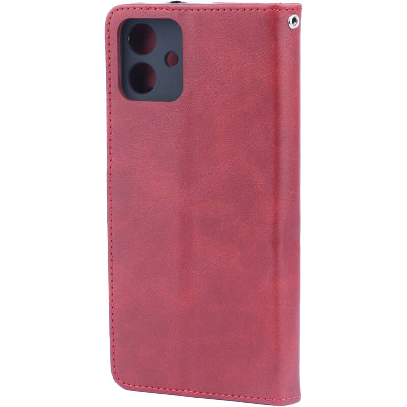 کیف چرمی مگنتی سامسونگ Galaxy A07 محافظ لنزدار