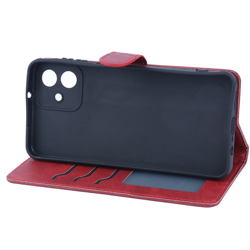 کیف چرمی مگنتی سامسونگ Galaxy A07 محافظ لنزدار