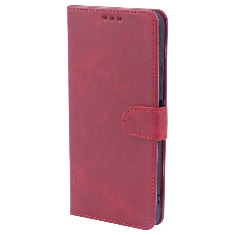 کیف چرمی پوست ماری مگنتی محافظ لنزدار Xiaomi Redmi Note 12 4G