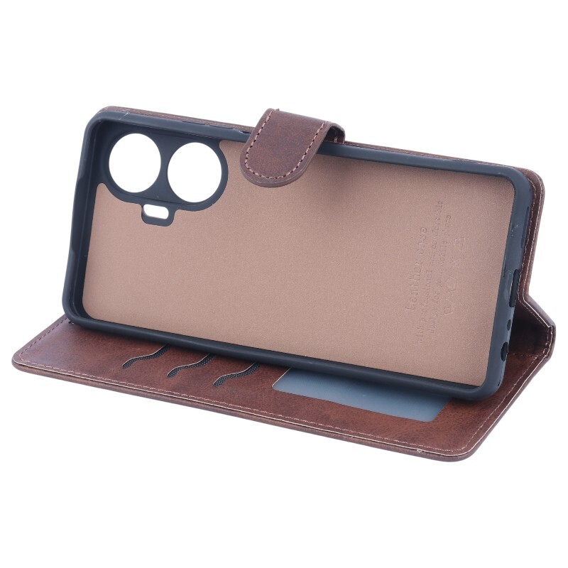 کیف چرمی مگنتی ریلمی C55 محافظ لنزدار