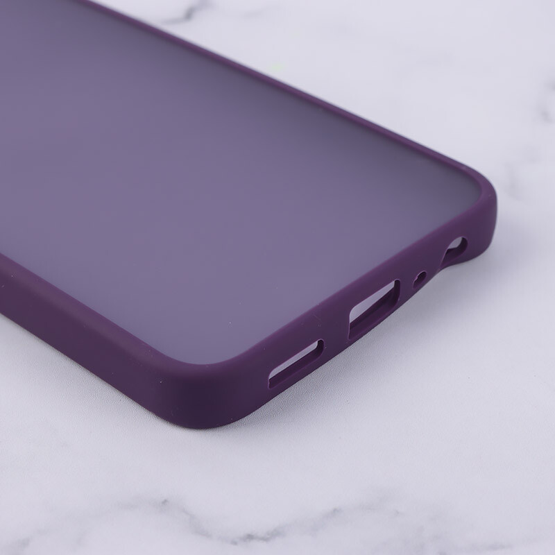 قاب سامسونگ Galaxy A05s پشت مات محافظ لنز متال