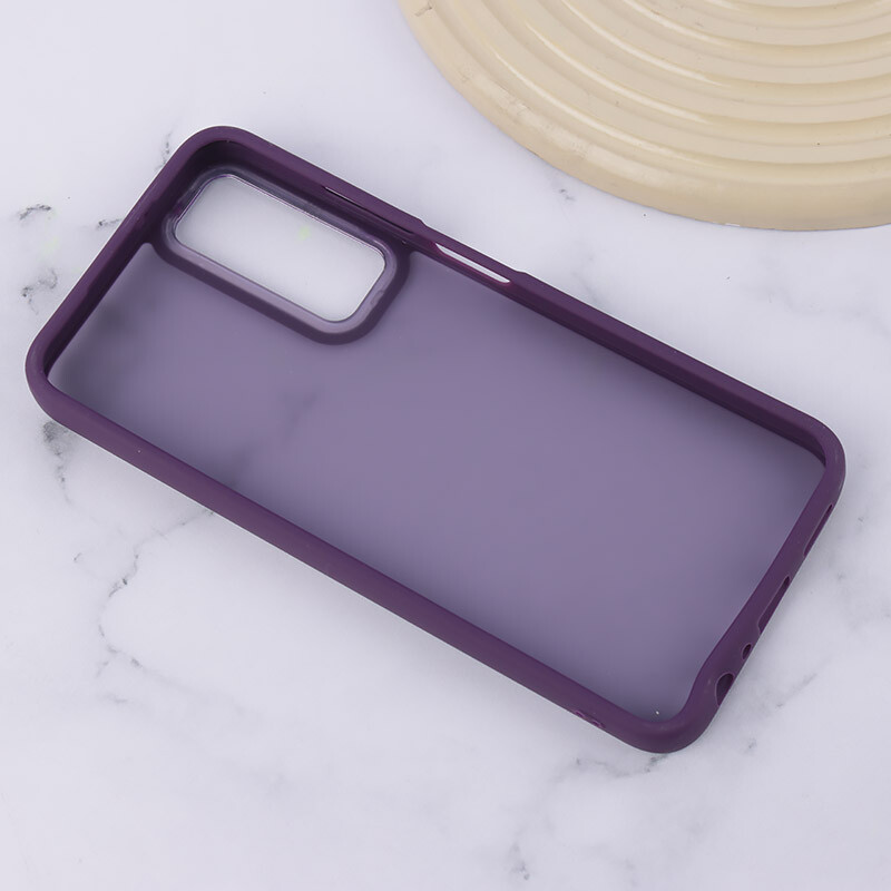 قاب سامسونگ Galaxy A05s پشت مات محافظ لنز متال