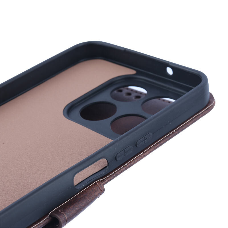 کیف چرمی مگنتی هواوی Honor X6b 4G محافظ لنزدار