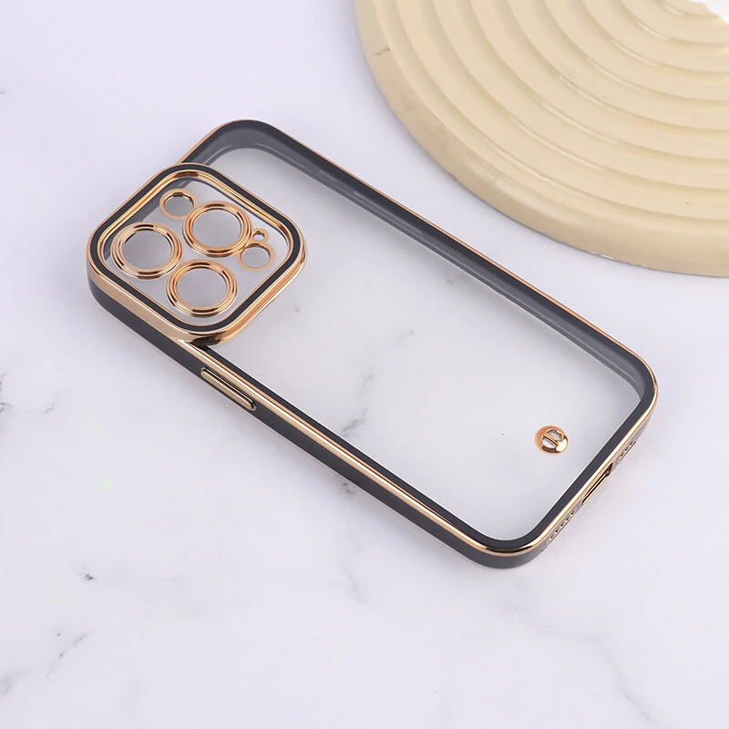 قاب Space آیفون iPhone 15 Pro دور رنگی محافظ لنزدار
