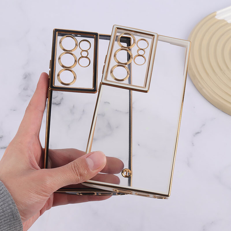 قاب Space سامسونگ Galaxy S24 Ultra دور رنگی محافظ لنزدار