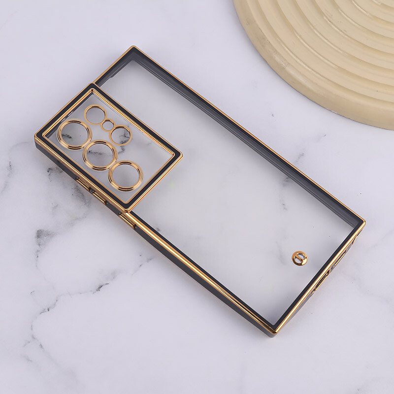 قاب Space سامسونگ Galaxy S24 Ultra دور رنگی محافظ لنزدار