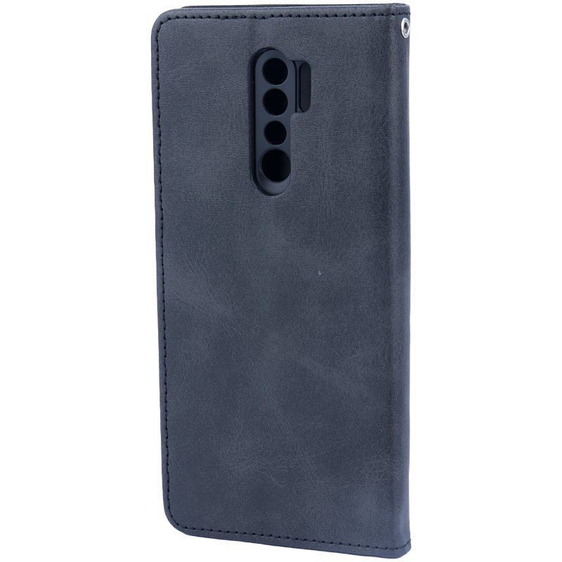 کیف چرمی مگنتی شیائومی Redmi 9 / 9 Prime محافظ لنزدار