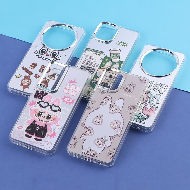 قاب آینه ای طرح لبوبو دور محافظ متال