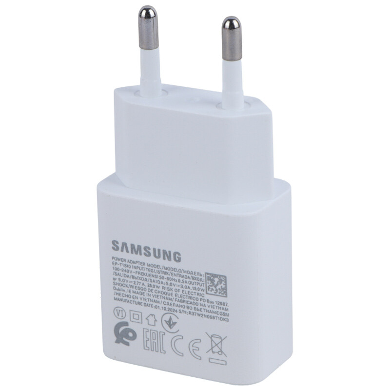 شارژر دیواری 25 وات سامسونگ EP-T1510 PD 3A